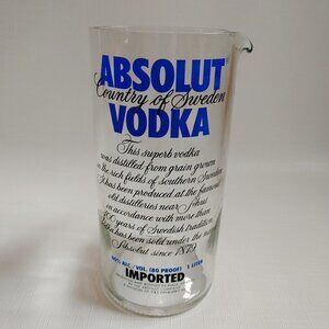 ATTRACTIVE Absolut Vodka Pitcher Bar Ware Pourer Jug Glass